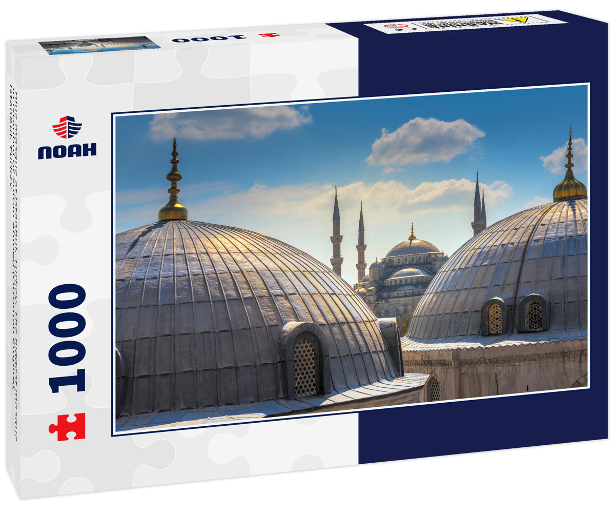 Blue mosque at Istanbul, Turkey. The biggest mosque in Istanbul of Sultan Ahmed (Ottoman Empire), Istanbul, Turkey