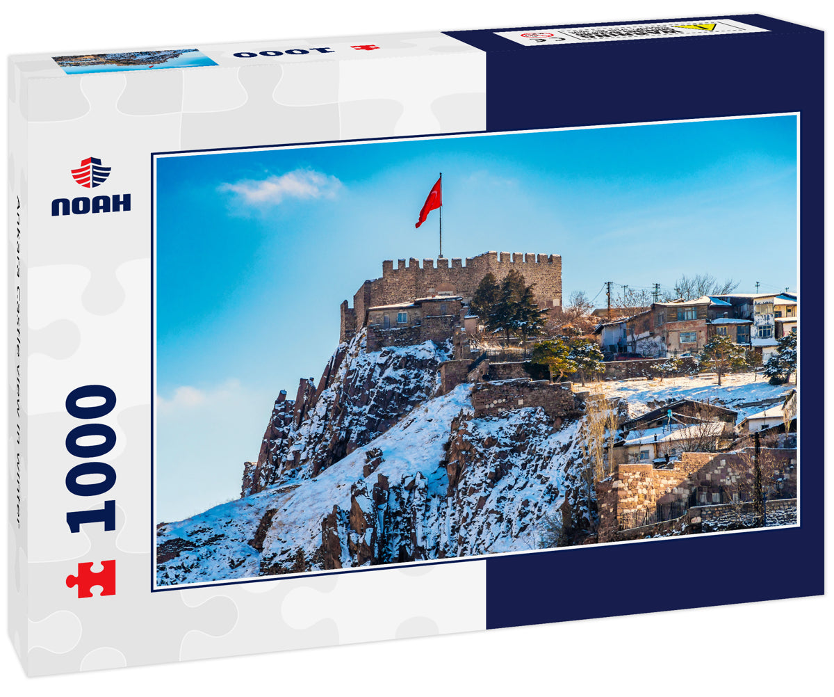 Ankara Castle view in winter