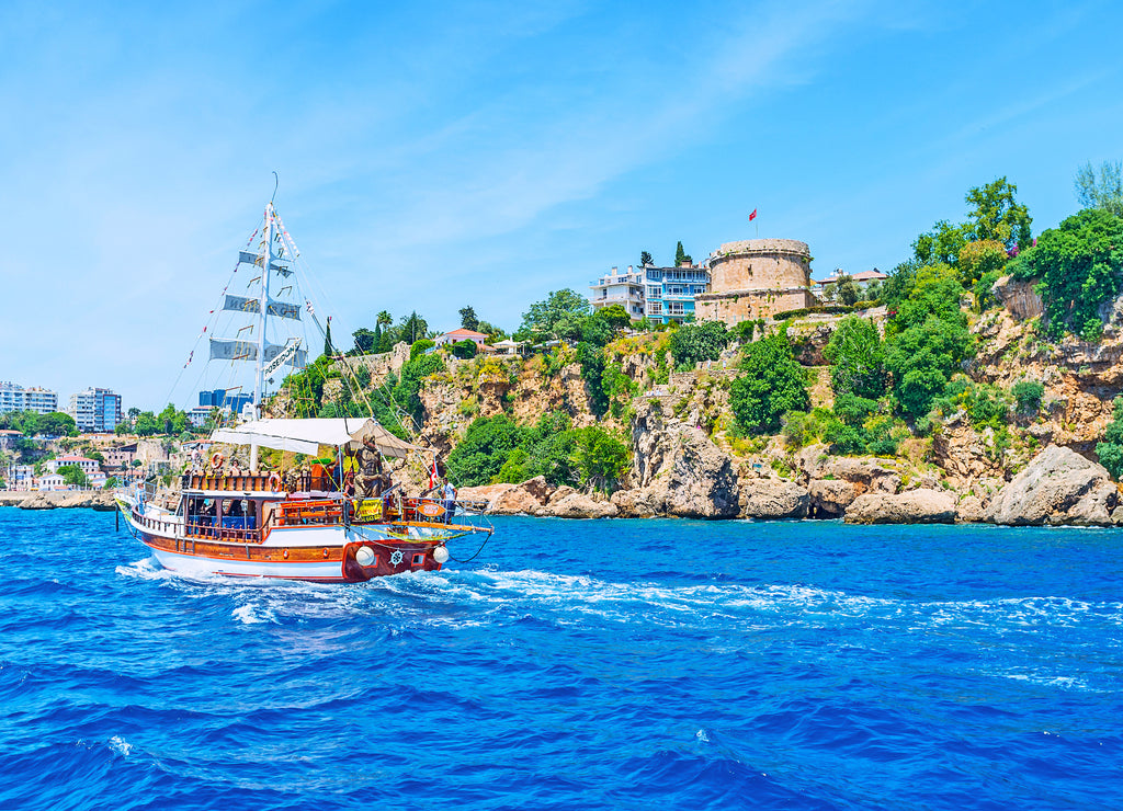 Attractions in Antalya, Turkey