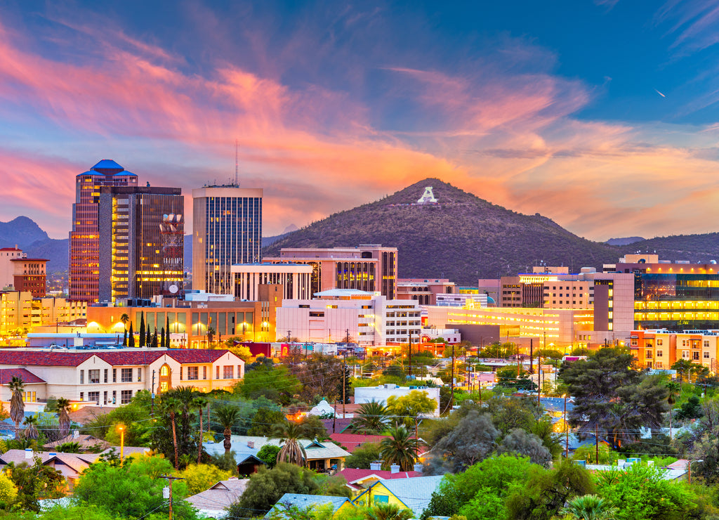 Tucson, Arizona, USA Skyline
