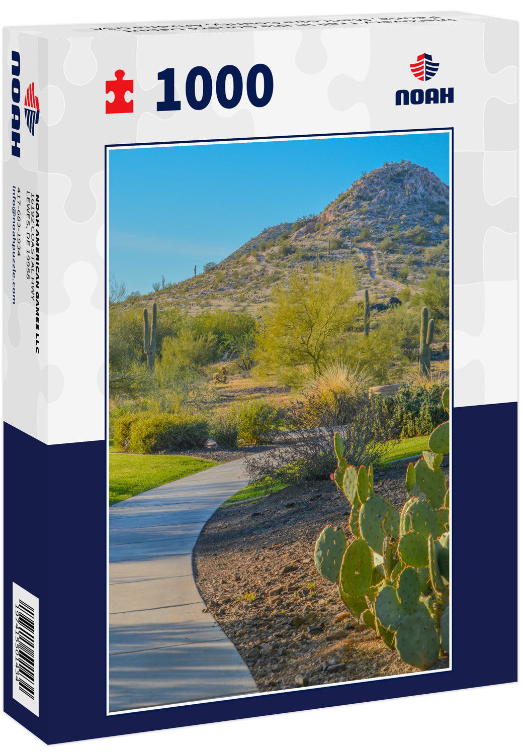 Discovery Trail in the Sonora Desert. Peoria, Maricopa County, Arizona USA