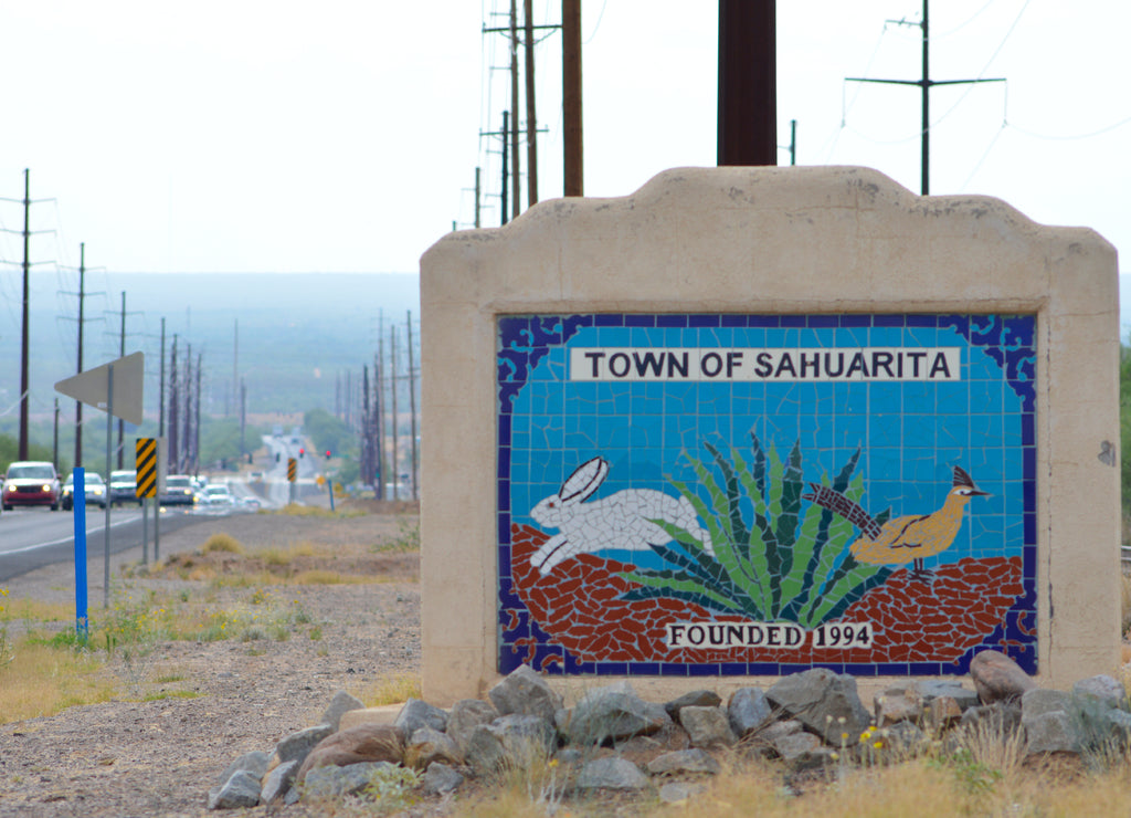 Desert town, Arizona