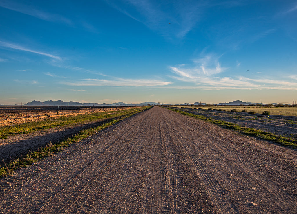 Country road, Eloy Arizona