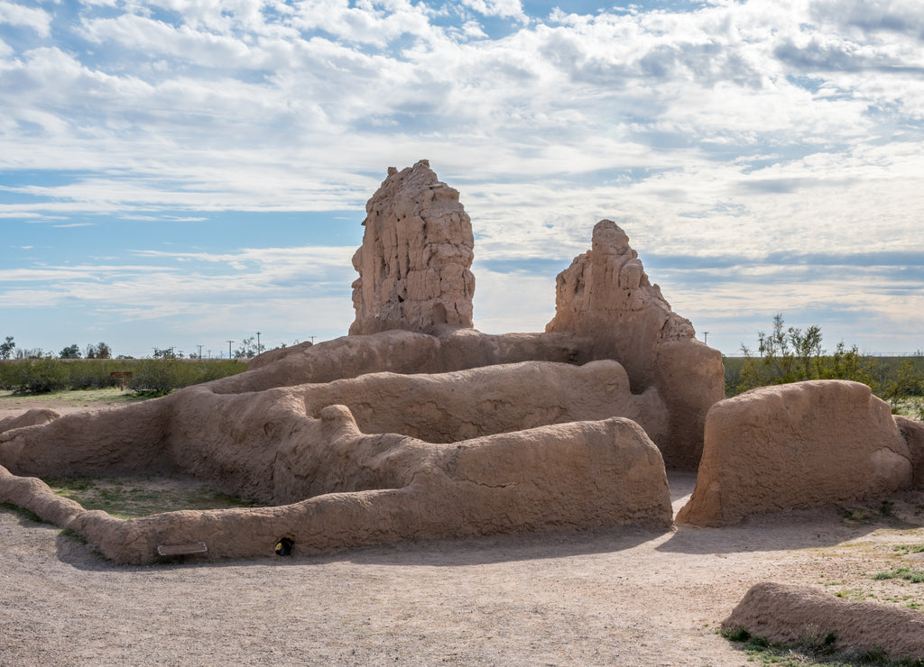 Casa Grande Ruins National Monument in Coolidge, Arizona