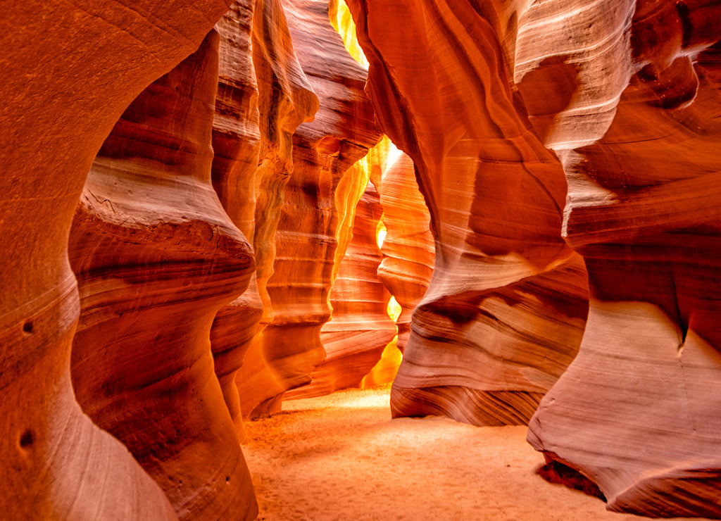 Antelope Canyon Lights Arizona USA