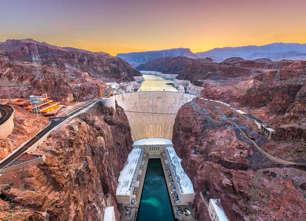 Hoover Dam, Arizona, Nevada, USA