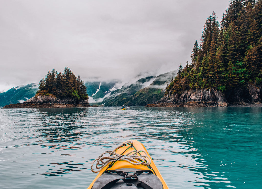 Adventure Kayak Tour in Tracy Arm Alaska at Dawes Glacier, Seward