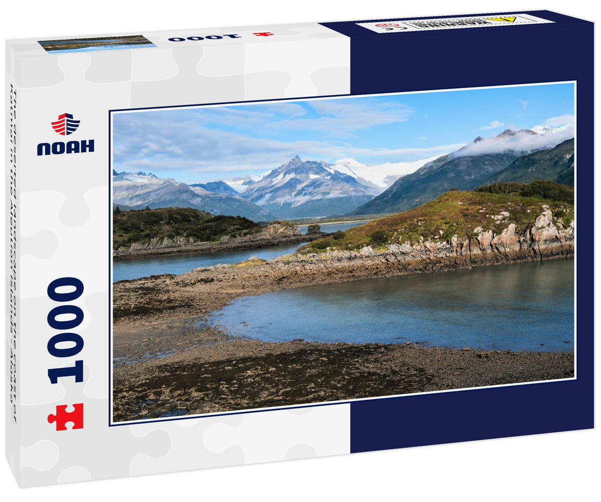 The deserted landscape on the coast of Katmai in the Aleutian Islands - Alaska