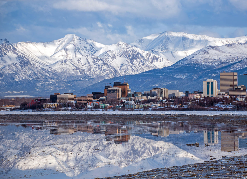 Anchorage Skyline, Alaska