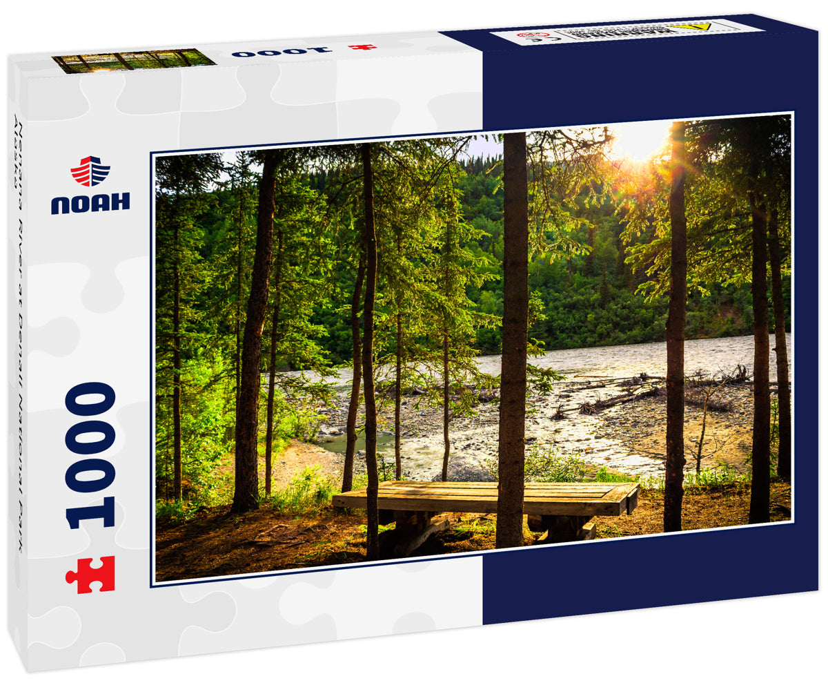 Nenana River at Denali National Park Alaska