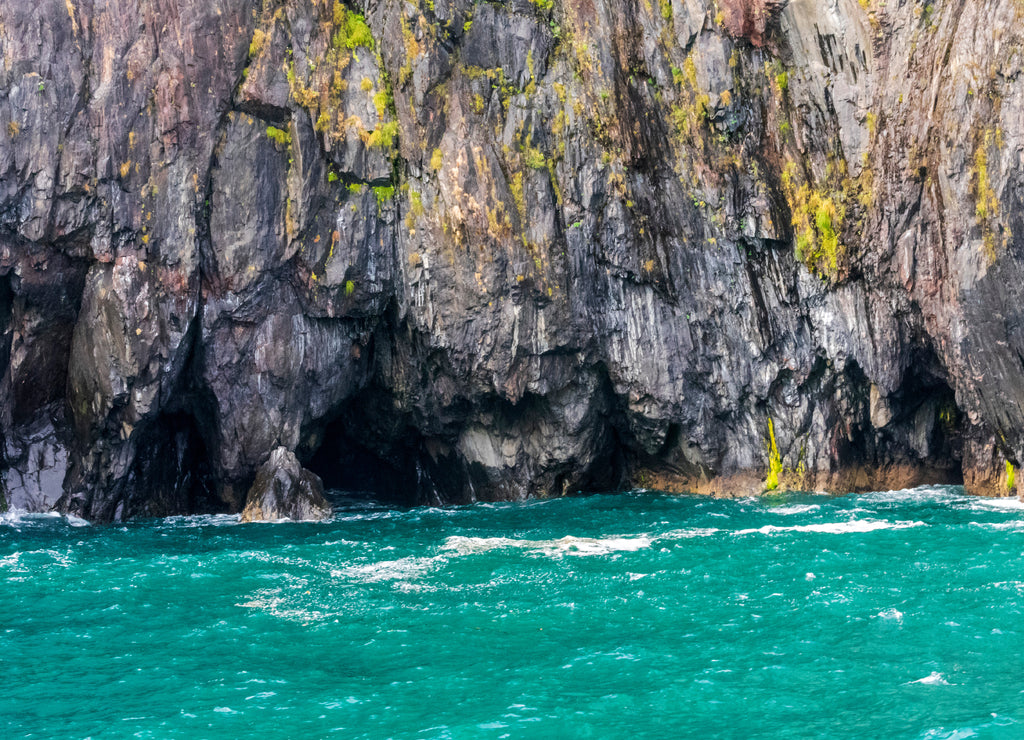 Alaska Landscape Photography, Kenai Fjords National Park, Spire cove, Resurrection Bay, Kenai Peninsula, Seward, Alaska Mountains