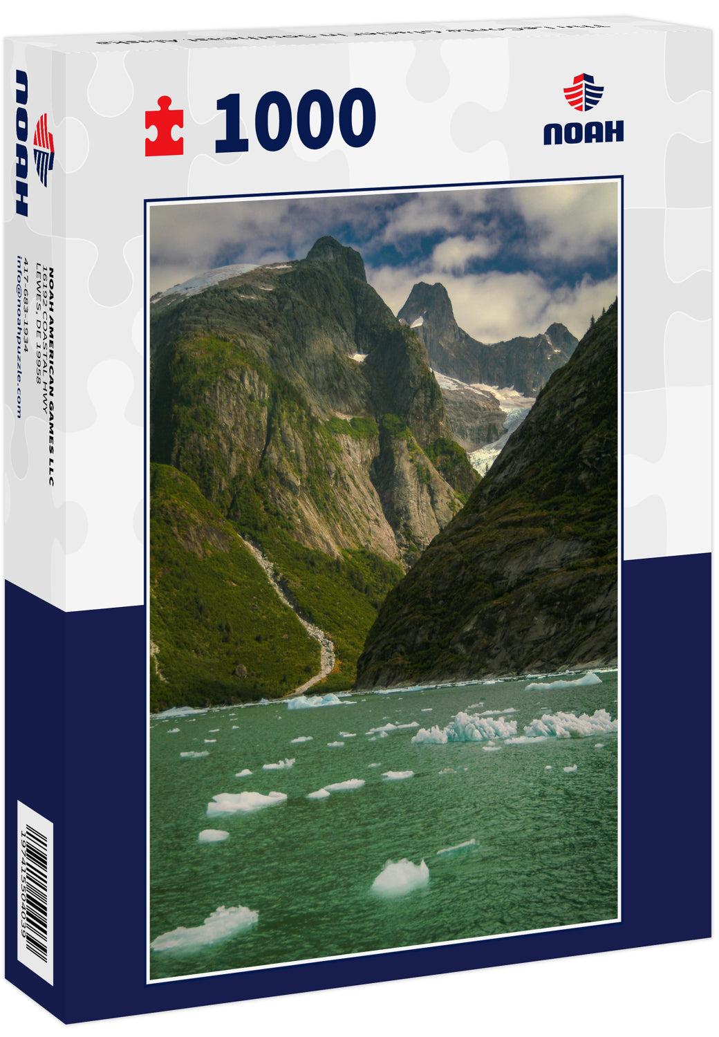 The LeConte Glacier in Southeast Alaska