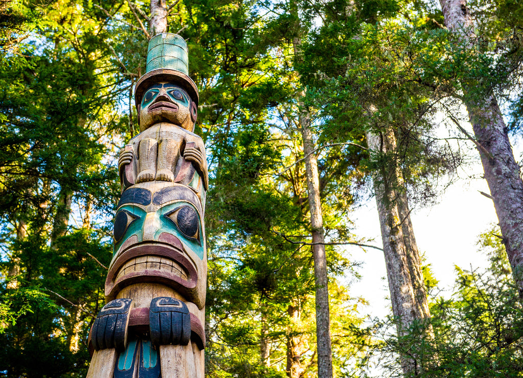 Alaska Native Totem Sitka Alaska