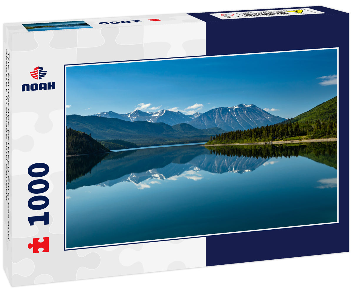 The Landscape between Carcross and Skagway in Alaska and Canada