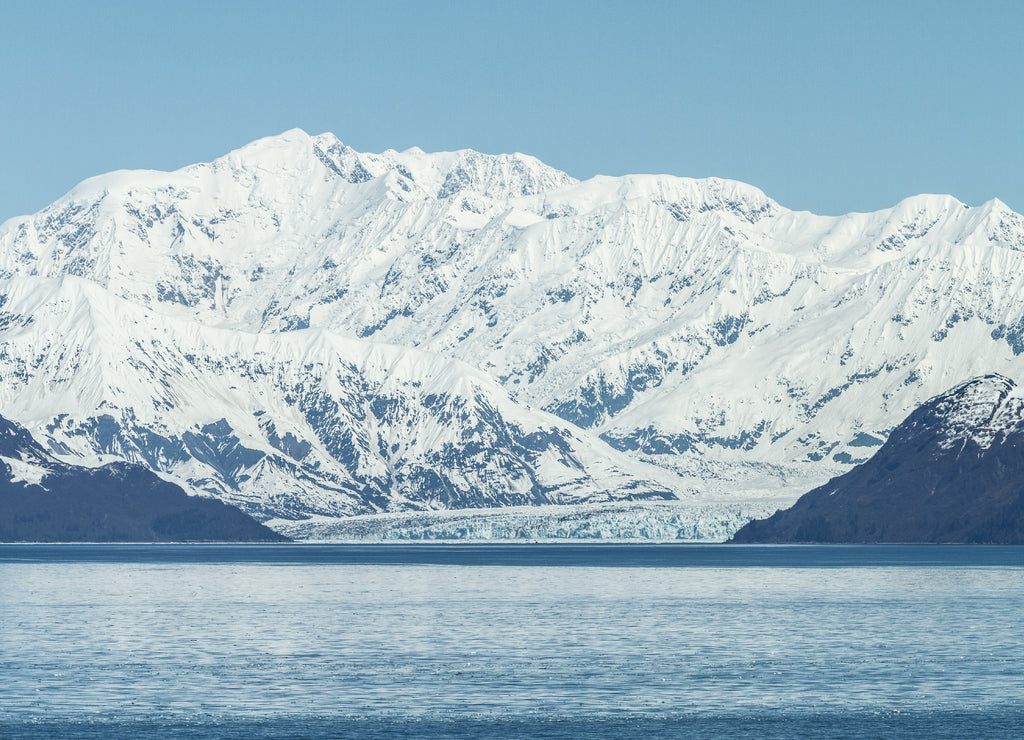 Hubbard Glacier in Yakutat Bay, Alaska