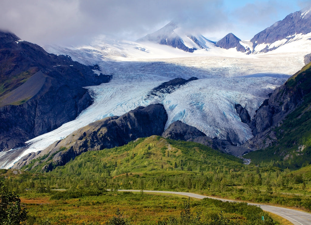 Glacier near Valdez Alaska