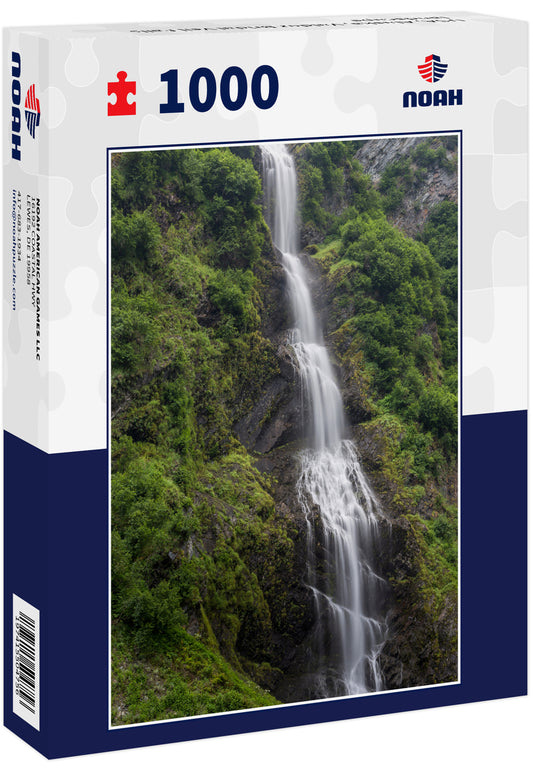 USA, Alaska, Valdez Bridal Veil Falls landscape