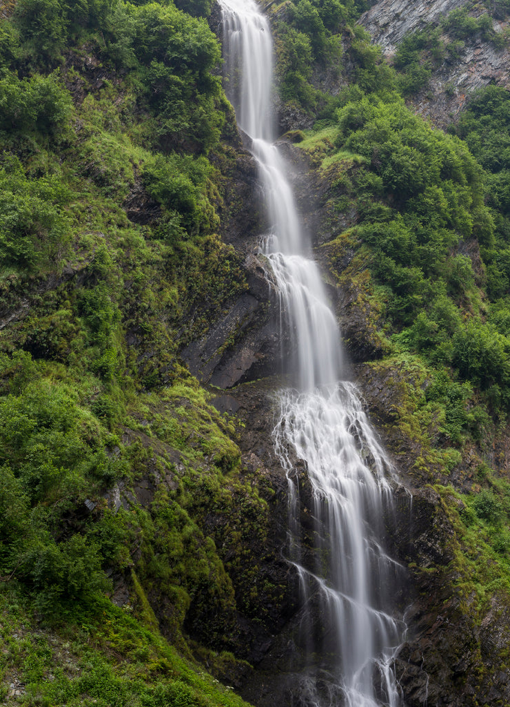 USA, Alaska, Valdez Bridal Veil Falls landscape
