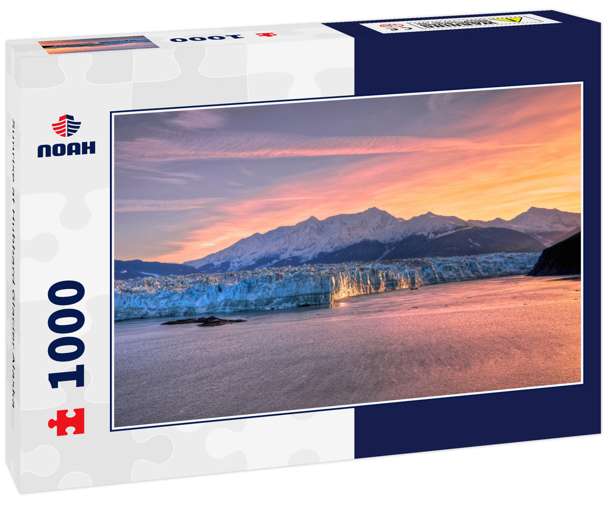 Sunrise at Hubbard Glacier Alaska