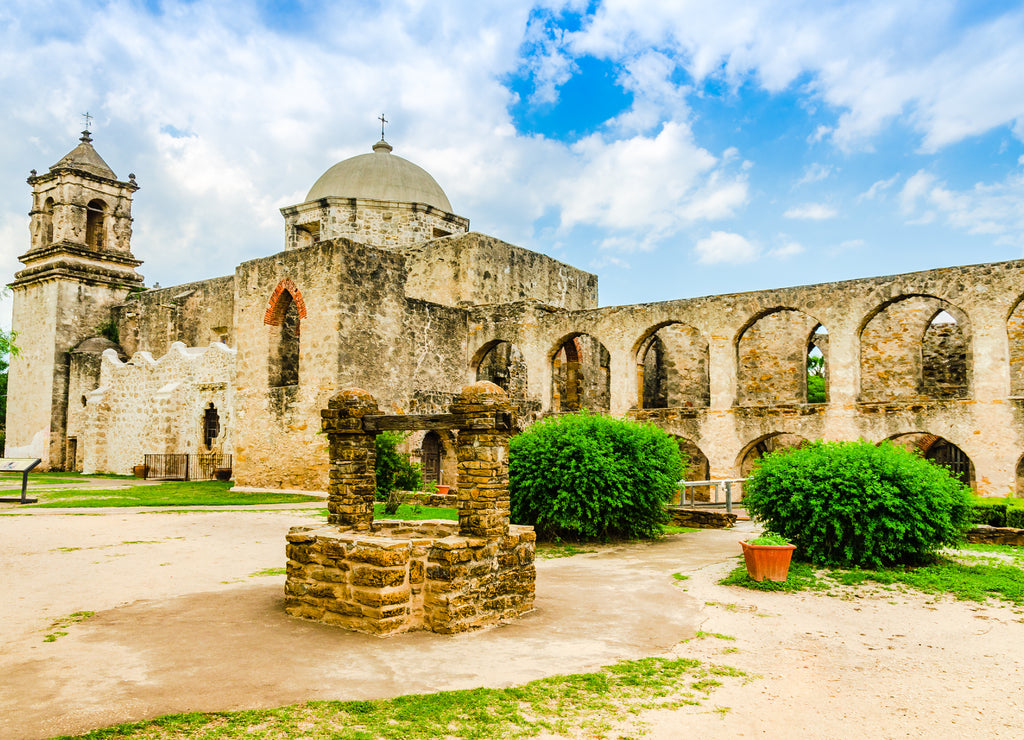Mission San Jose. in San Antonio, Texas
