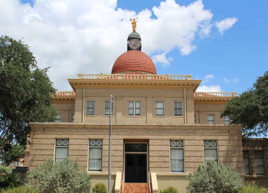 Historical Bee County Courthouse Beeville Texas