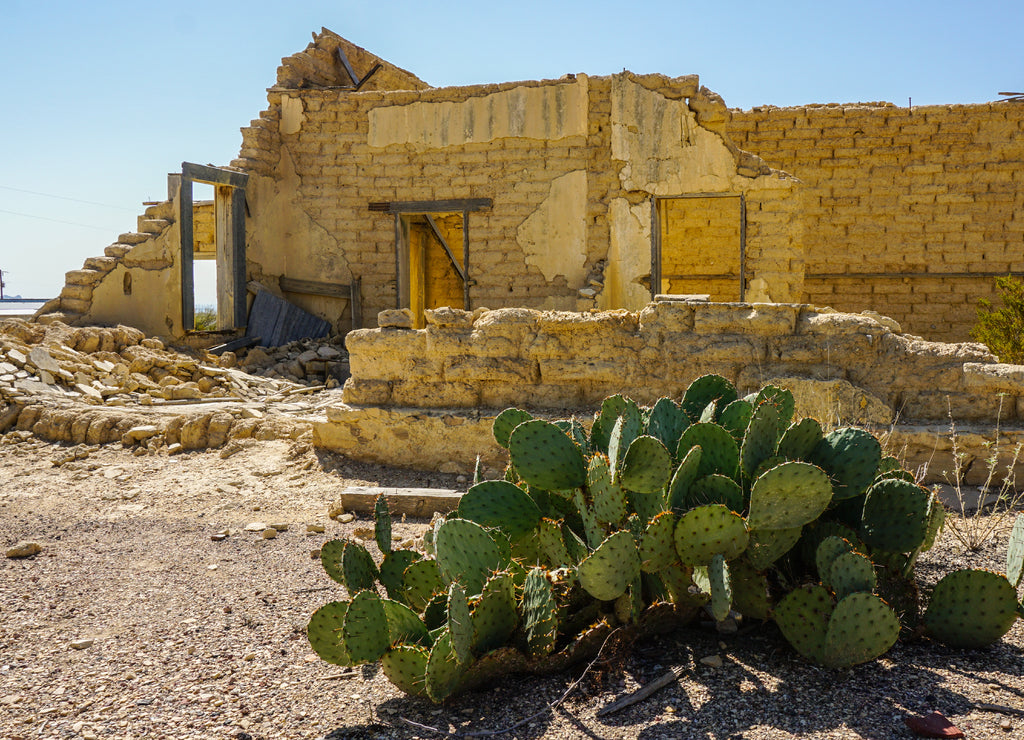 Terlingua Ghost Town home ruins, Texas
