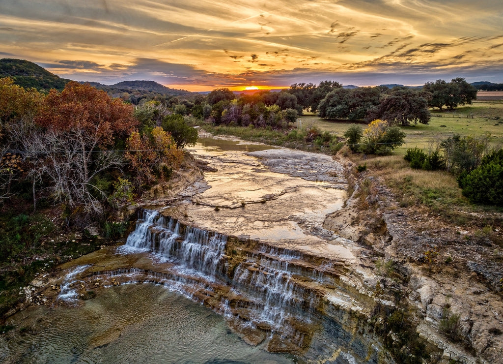 Texas Hill Country Waterfall