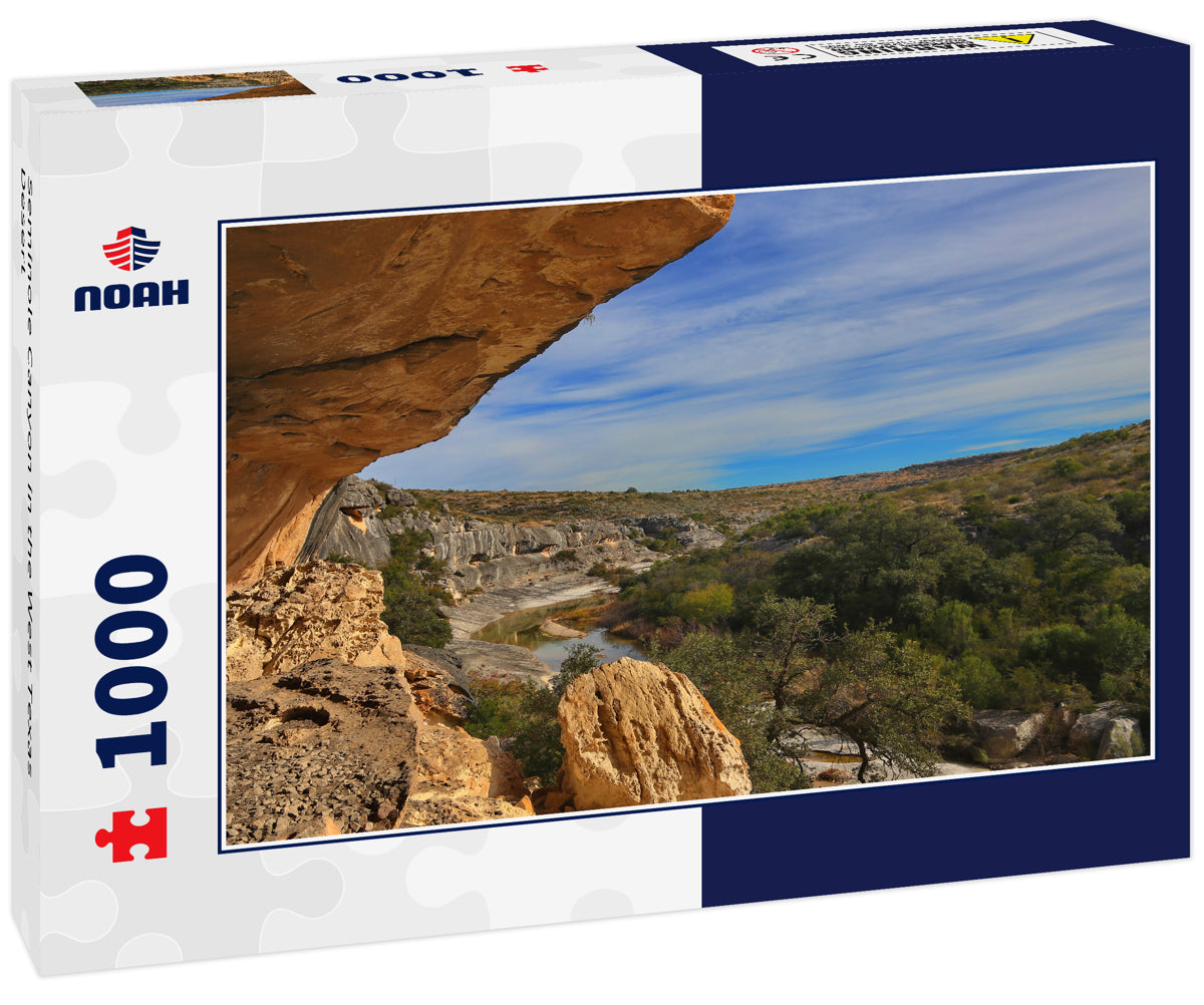 Seminole Canyon in the West Texas Desert
