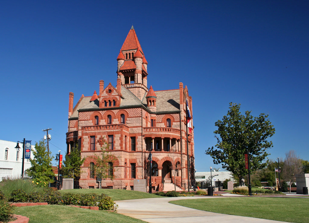 Historic Hopkins County Courthouse in Sulphur Springs, Texas