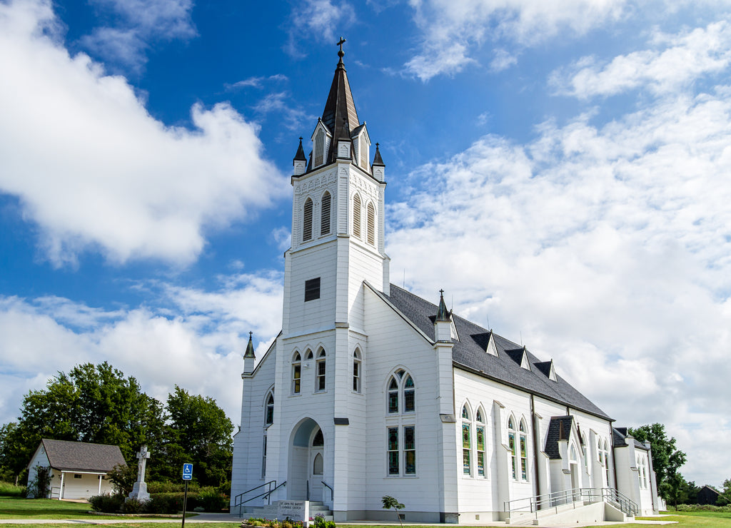 St. John the Baptist Catholic Church in Schulenburg, Texas