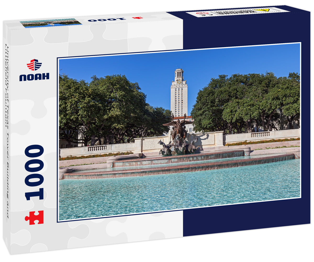 University of Texas Tower Building and Littlefield Fountain