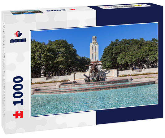 University of Texas Tower Building and Littlefield Fountain