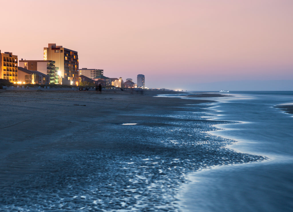 Beach in South Padre Island, Texas