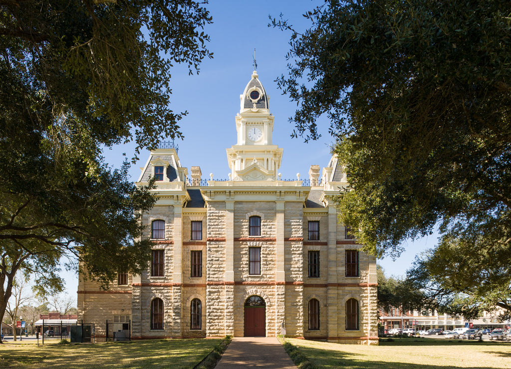 Court building at Goliad Texas