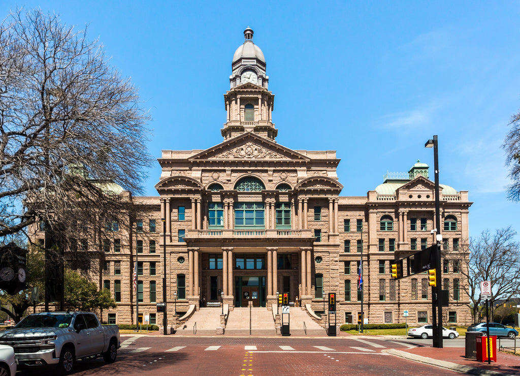 Tarrant County Courthouse exterior, Texas