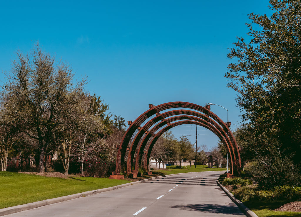 Katy, Texas, USA: Cane Island Residential Home Community with Community Park and Amenities,located near Houston, Texas