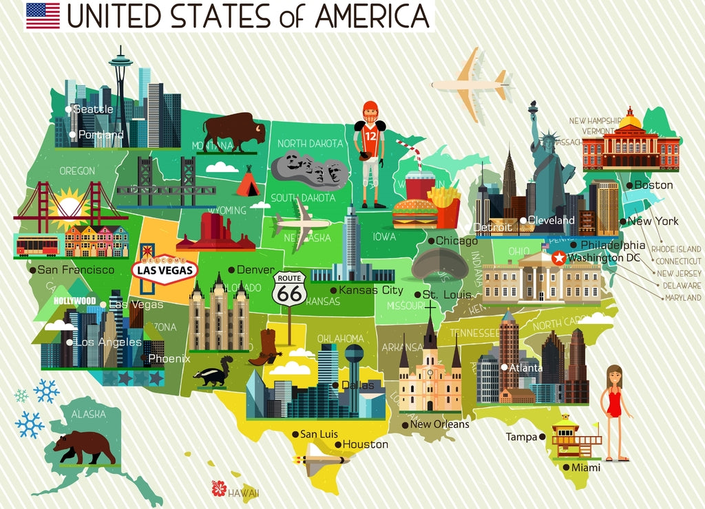 USA Travel Map