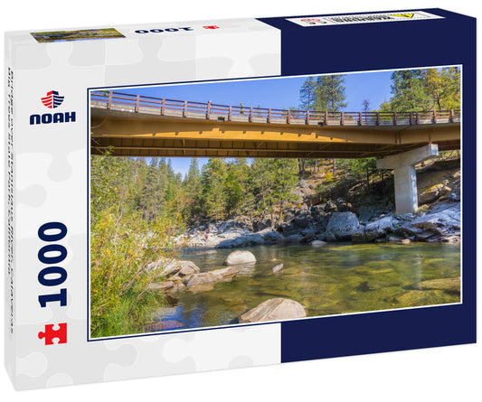 Bridge over Stanislaus River, Calaveras Big Trees State Park, California