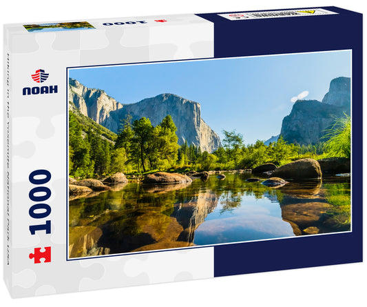 Hiking in the Yosemite National Park USA