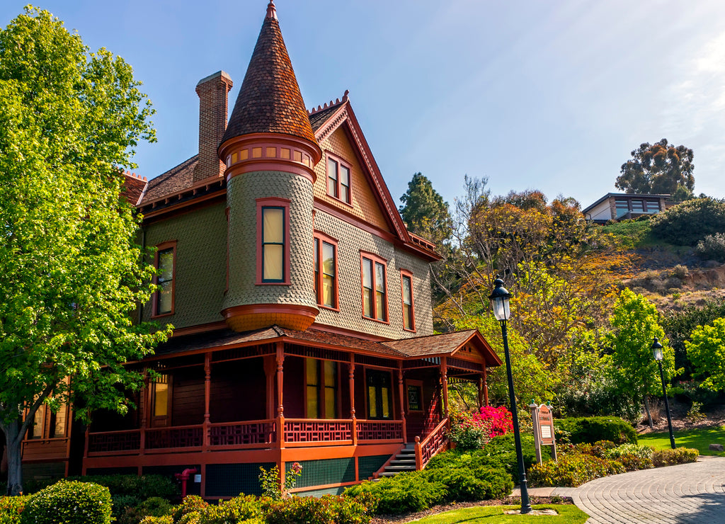 Historic House at Old Town in San Diego, California