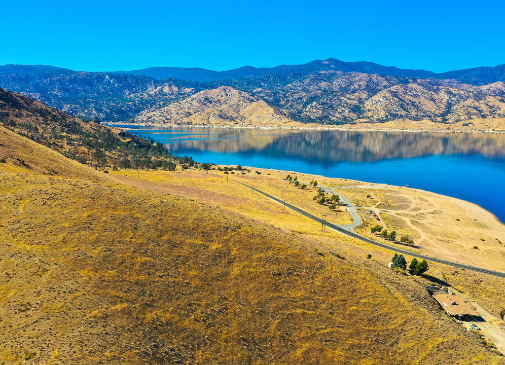 Lake Isabella in Sierra Nevada California