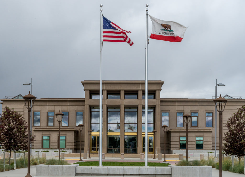 Lassen County Courthouse in Susanville, California