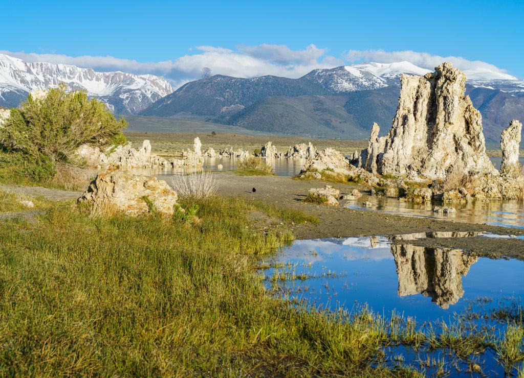 south tufa at the mono lake in california, usa