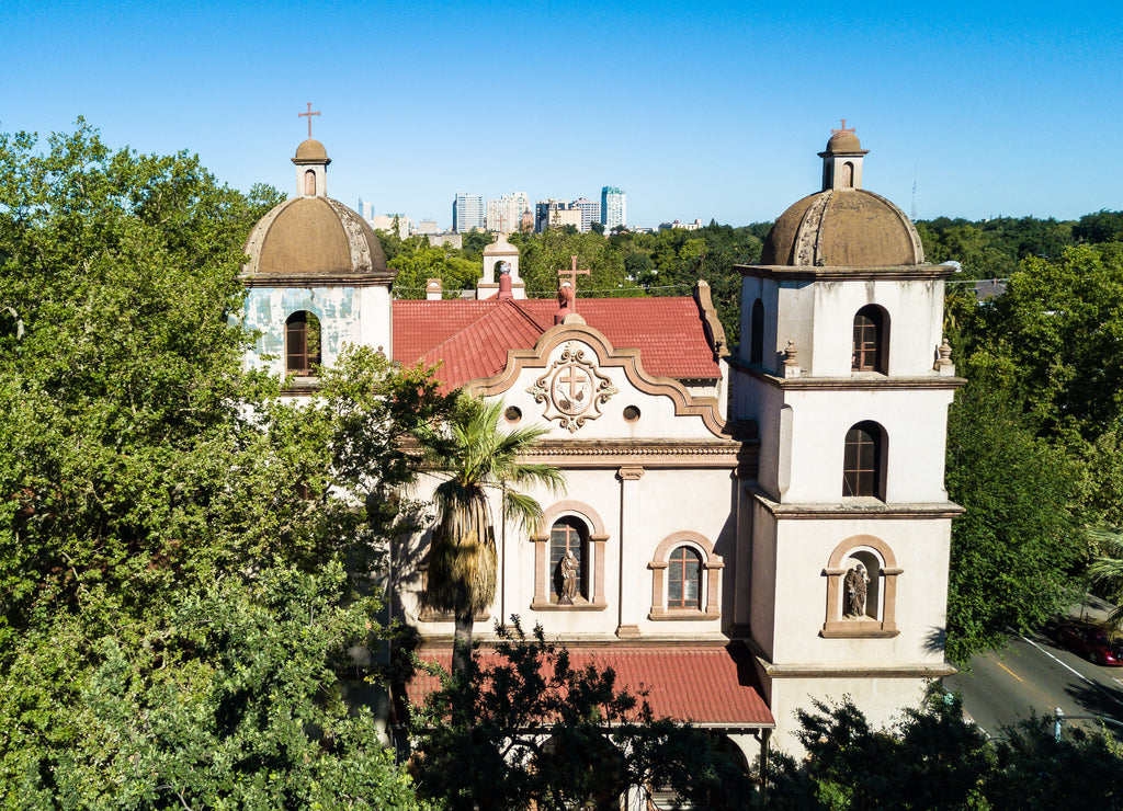 St Francis Church in Sacramento, California
