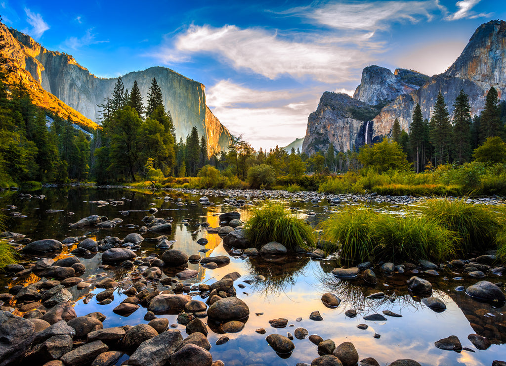 Sunrise on Yosemite Valley, Yosemite National Park, California