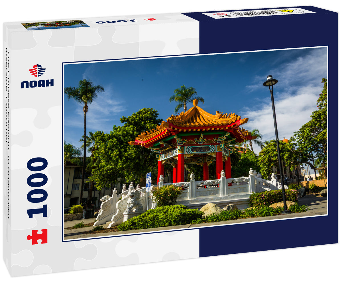 The Chinese Pavilion, in downtown Riverside, California