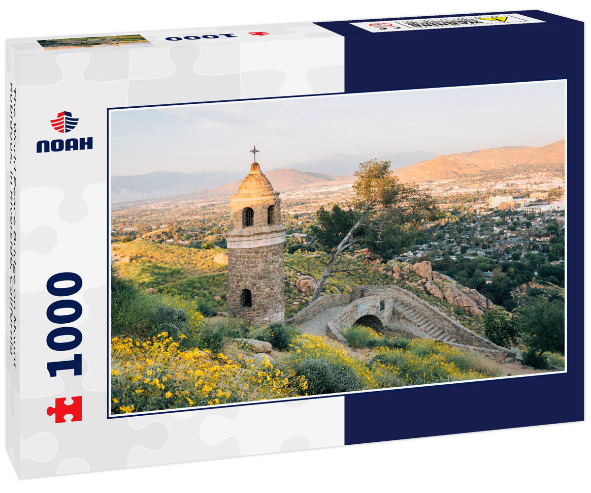 The World Peace Bridge on Mount Rubidoux, in Riverside, California