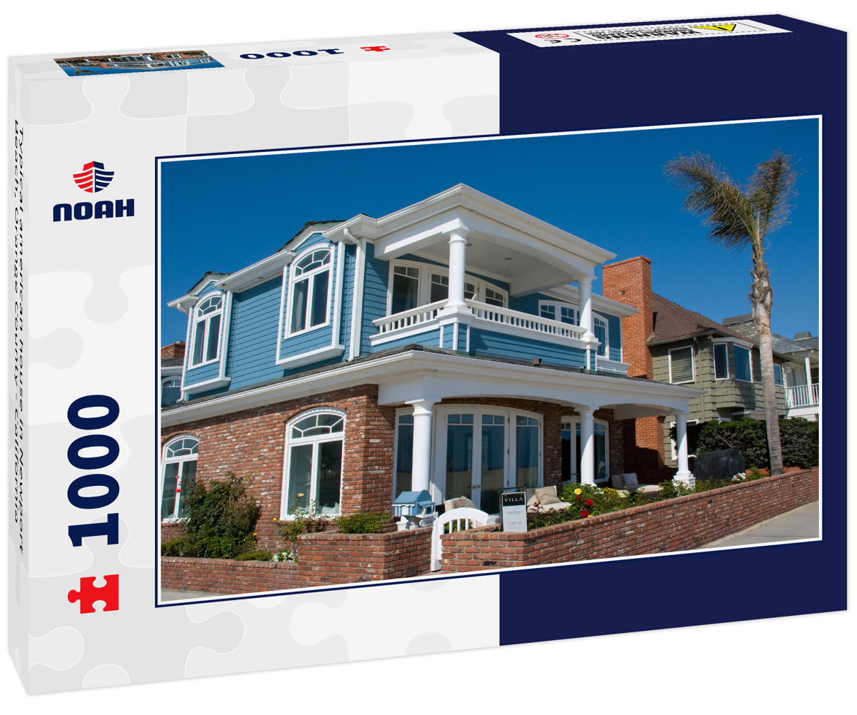 Typical american house in Newport Beach, Orange County - California