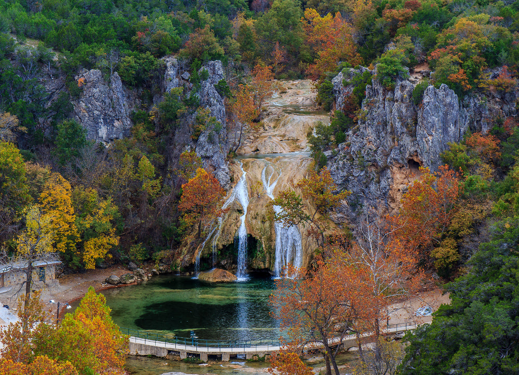 Seven Foot Turner Falls, Arbuckle Mountains Oklahoma