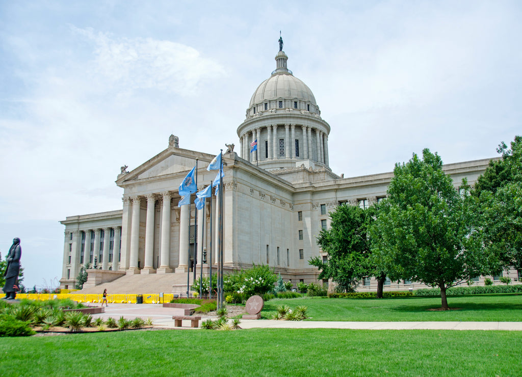 Oklahoma State Capital Building in Oklahoma city